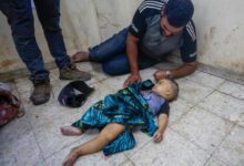 Une nourrisson et sa mère sont tombées en martyr dans un bombardement d'occupation contre le camp de Bureij