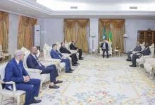 Le Président Ghazouani reçoit le député au Conseil présidentiel libyen