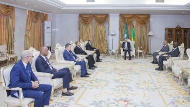 Le Président Ghazouani reçoit le député au Conseil présidentiel libyen