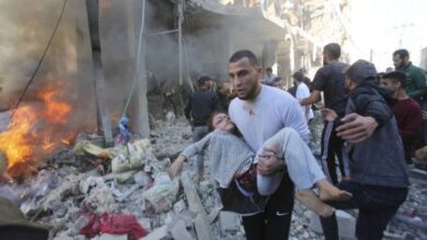 Cinq palestiniens, dont deux femmes et une fille tués dans un bombardement israélien à Gaza