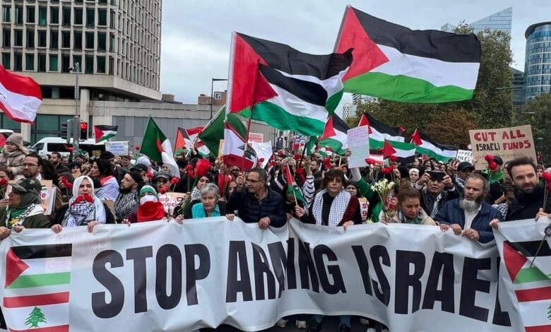 Manifestations dans les villes et capitales du monde entier pour condamner l'agression israélienne contre la bande de Gaza