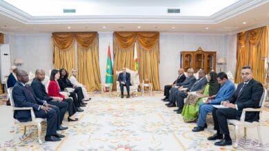 Le Président Ghazouani reçoit une délégation de la Banque Mondiale