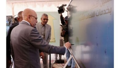 Le Président Ghazouani lance un service de couverture des zones frontalières sud et sud-est par les télécommunications électroniques
