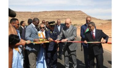Le Président Ghazouani inaugure la réhabilitation de tronçons de la Route de l’Espoir