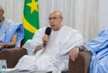 Le Président Ghazouani préside une réunion des cadres de la moughataa de Maghama