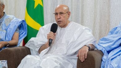 Le Président Ghazouani préside une réunion des cadres de la moughataa de Maghama