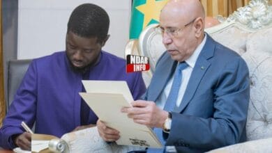 Mauritanie : le ministre Cheikh Niang remet un message du président Diomaye Faye