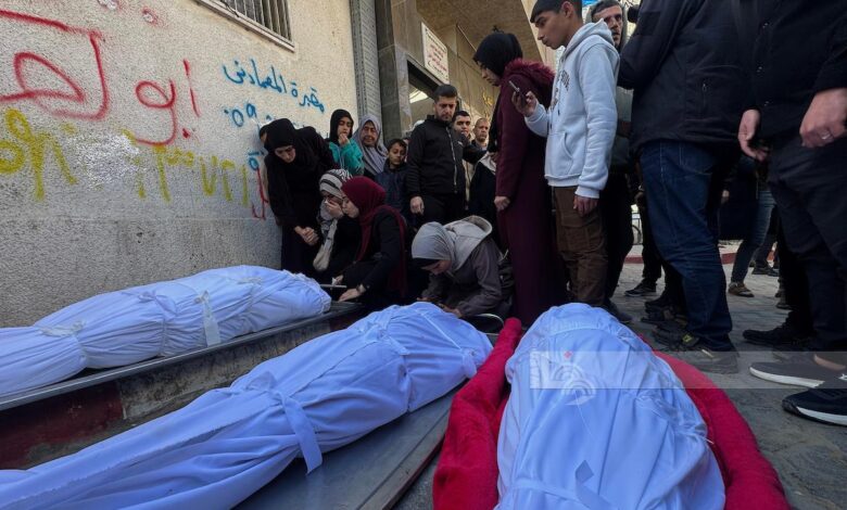 Sept martyrs lors d'une frappe aérienne israélienne qui a ciblé un appartement et un véhicule à Gaza