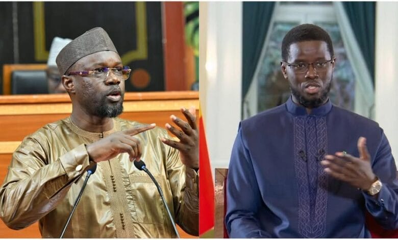Sénégal : le président Bassirou Diomaye Faye met fin aux fonctions du Premier ministre Ousmane Sonko