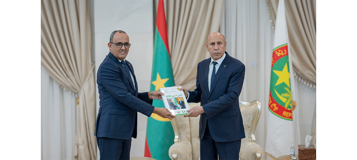 Le Président Ghazouani reçoit le rapport annuel 2025 de la Haute Autorité de la Presse et de l’Audiovisuel